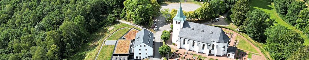 Blick auf den Kohlhagen: Geistliches Zentrum und traditionsreiche Wallfahrtskirche